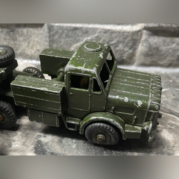 DINKY TOYS 660 MIGHTY ANTAR TANK TRANSPORTER - Picture 8 of 13